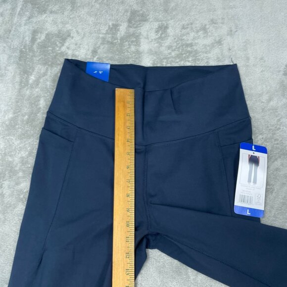 Jockey Studio Flare Pants L Neo Navy 31" Inseam NWT 6558 - Picture 5 of 9